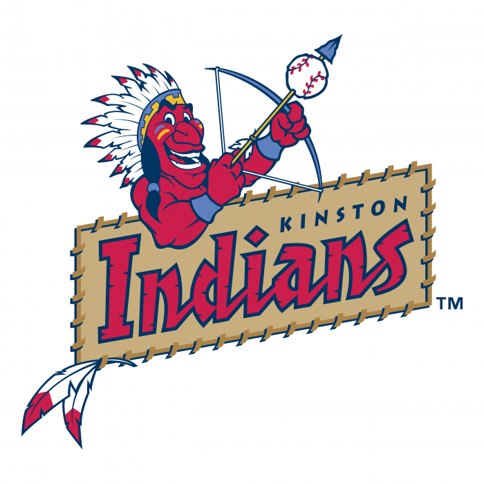 Kinston Indians logo colour