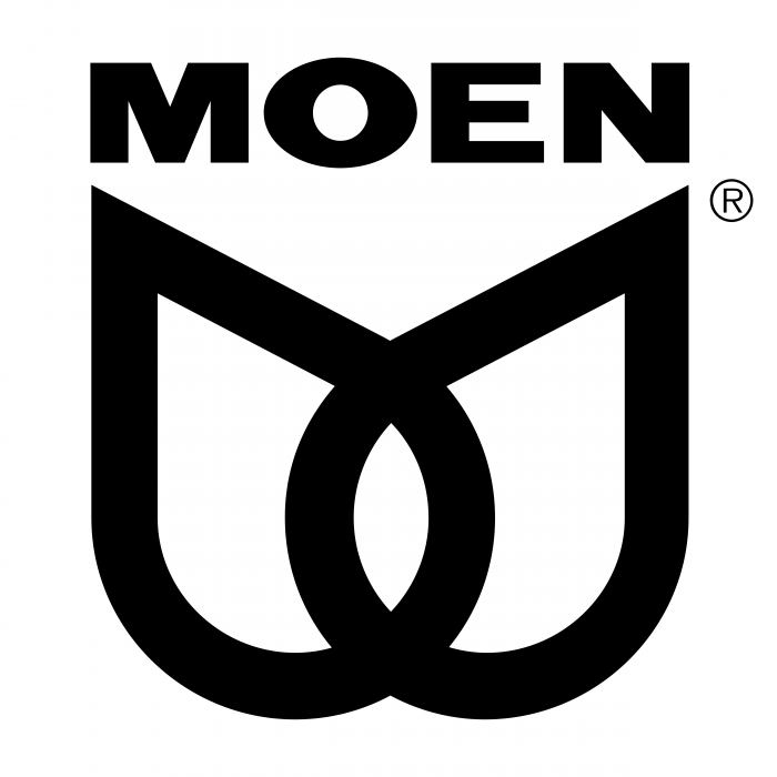 Moen logo black