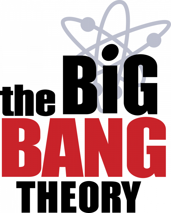 The Big Bang Theory logo black