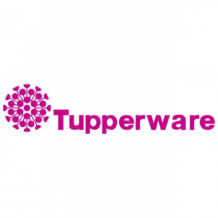 Tupperware logo pink