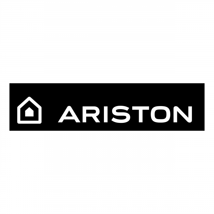 Ariston logo white