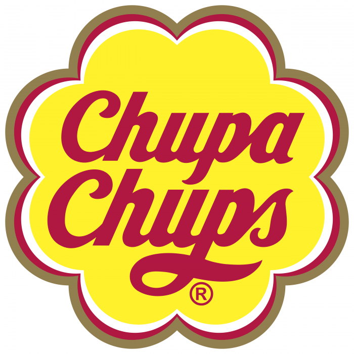 Chupa Chups logo brown