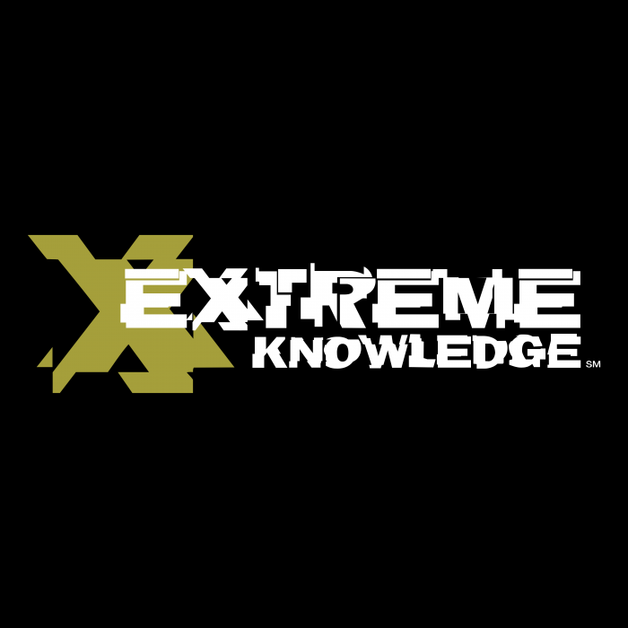 Extreme Knowledge logo cube