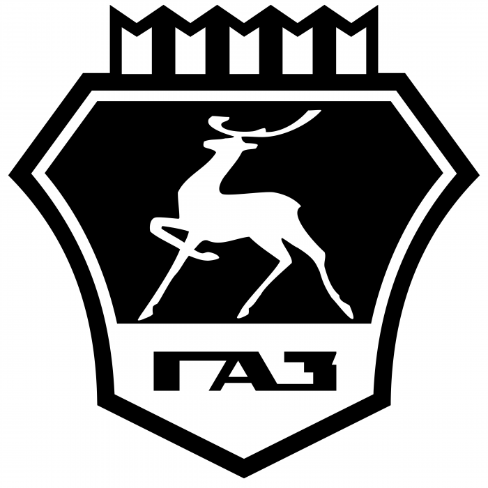 GAZ logo black