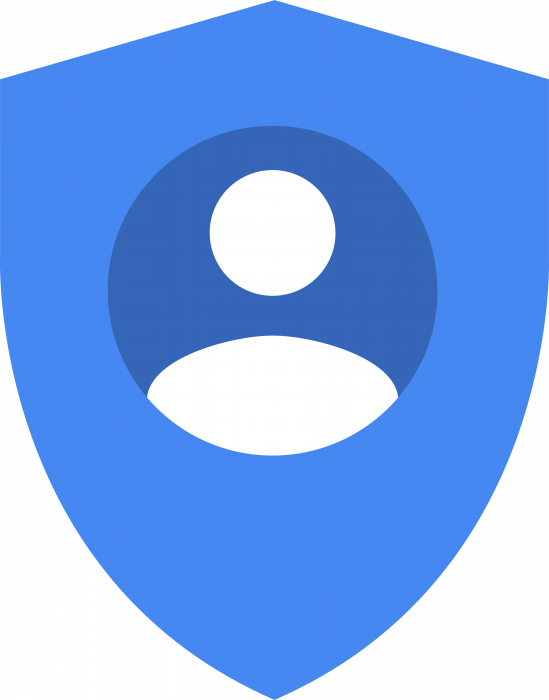 Google Account Security logo blue