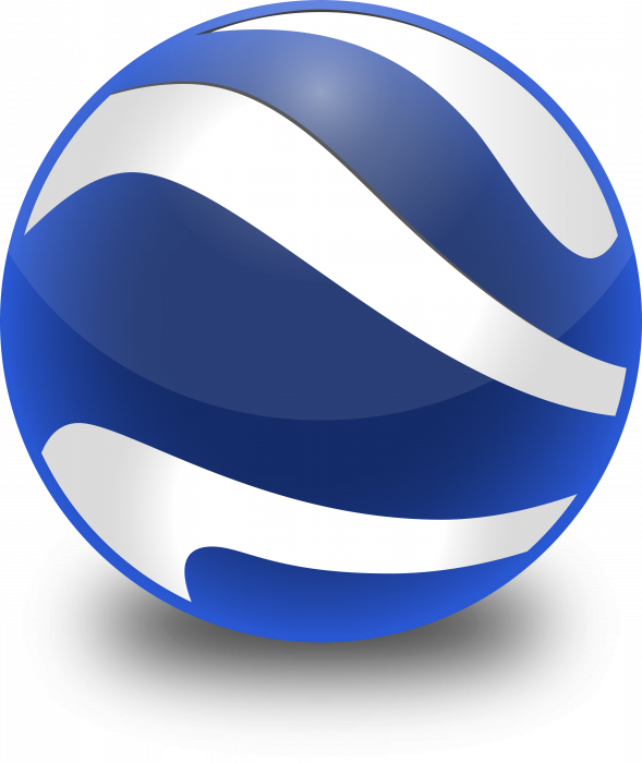 Google Earth logo 3d