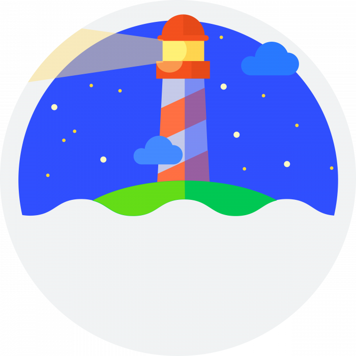 Google Lighthouse logo colour