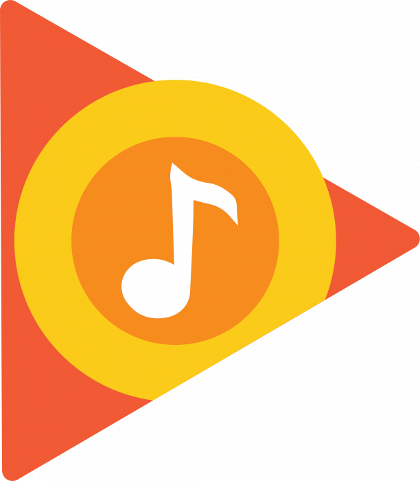 Google Play logo music