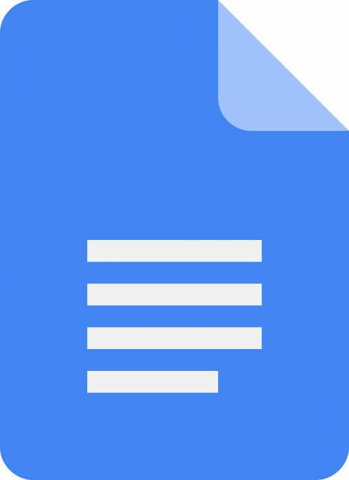 Google logo docs
