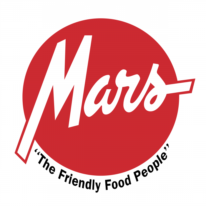 Mars logo red