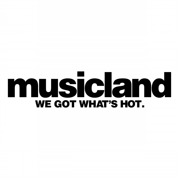 Musicland logo black
