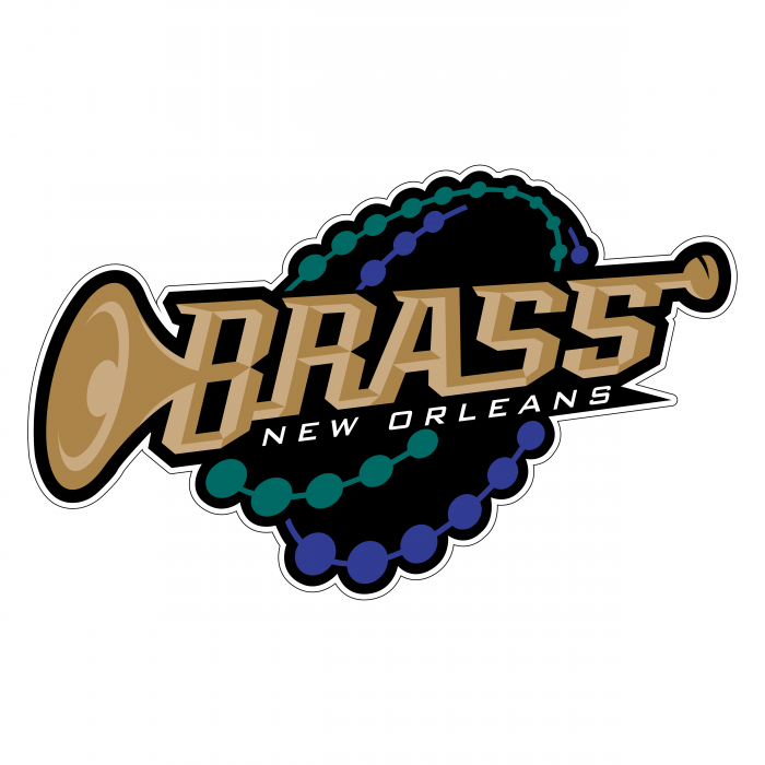 New Orleans Brass logo colour