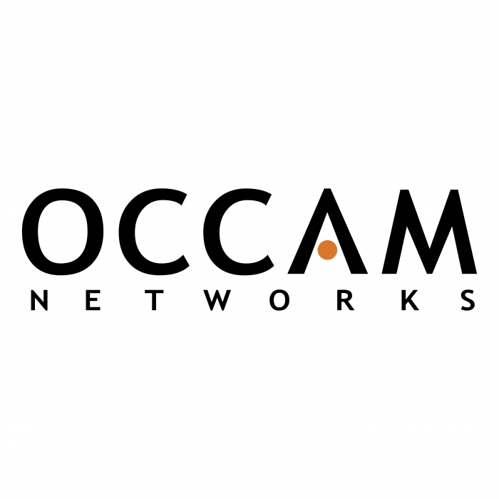 Occam Networks logo black