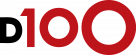D100 Radio Logo red