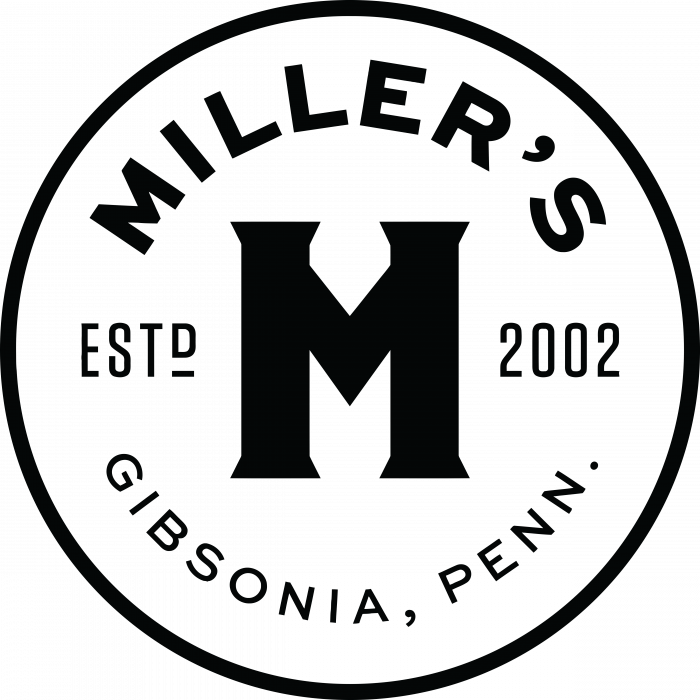 Miller's Banana Pepper Mustard Logo round