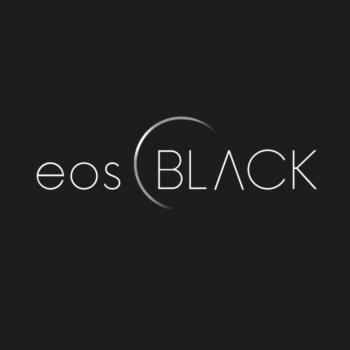 eosBLACK Logo Black