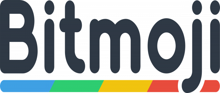 Bitmoji Logo text