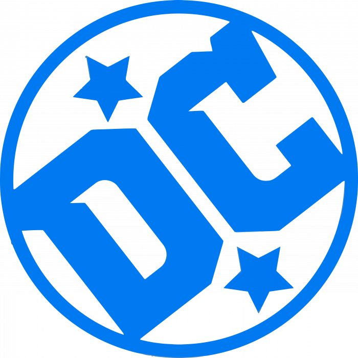 DC Comics Logo stars