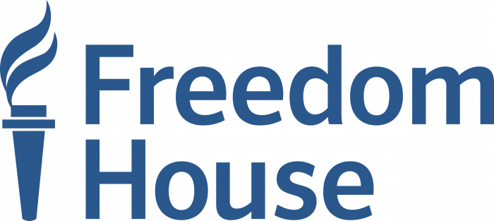 Freedom House Logo blue