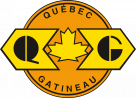 Quebec Gatineau Railway Logo maple leaf