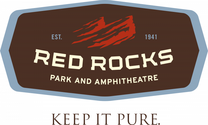 Red Rocks Park Logo old brown