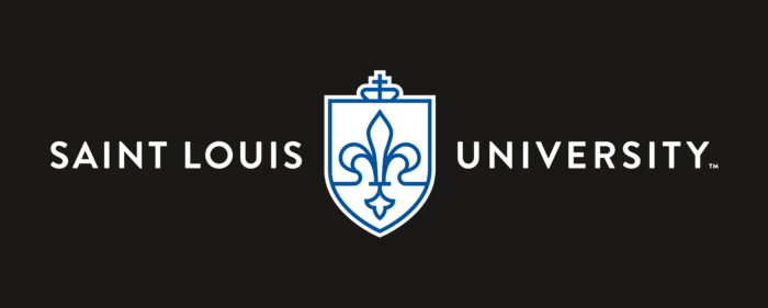 Saint Louis University Logo new black background