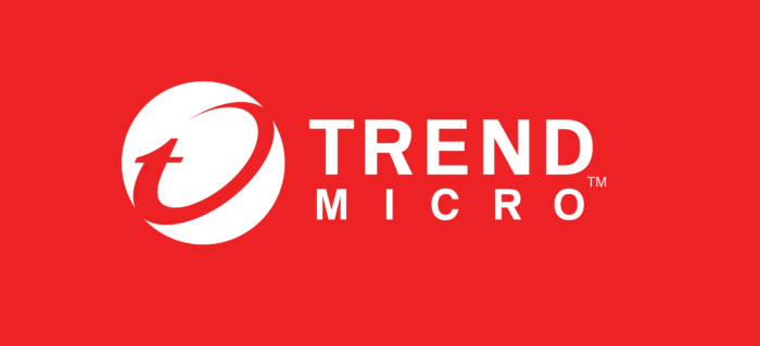 Trend Micro Logo red background
