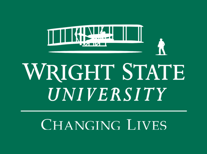 Wright State University Logo green background