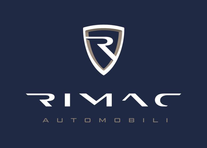 Rimac Automobili Logo vertically color dark