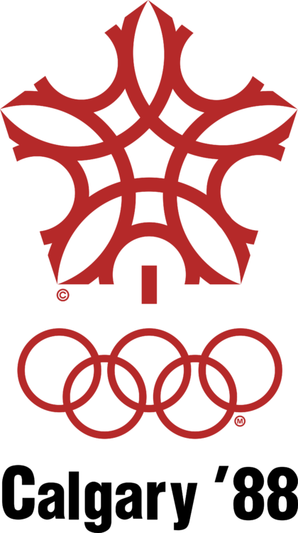 Calgary 1988, XV Winter Olympic Games Logo