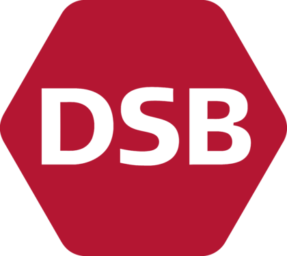 Danish State Railways Logo full