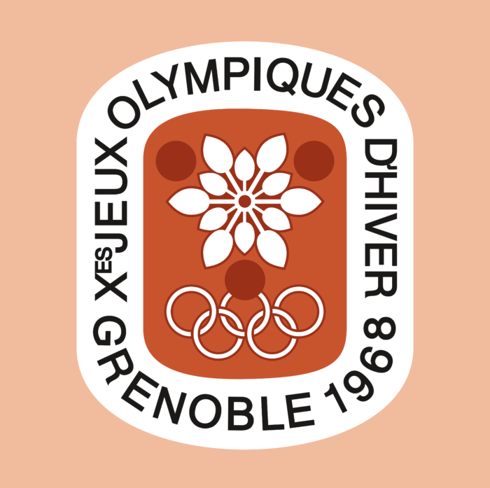Grenoble 1968, X Winter Olympic Games Logo