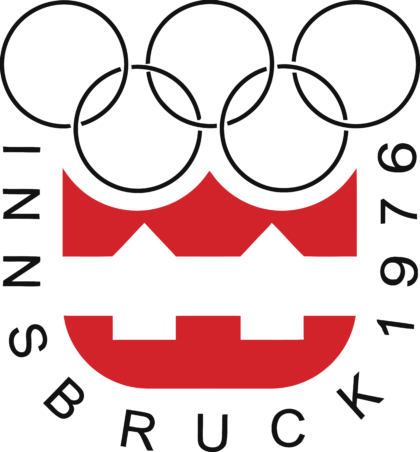 Innsbruck 1976, XII Winter Olympic Games Logo