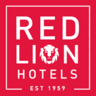 Red Lion Hotels Logo red