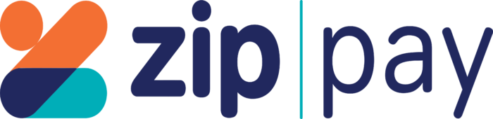 Zip Pay & Zip Money Logo blue text