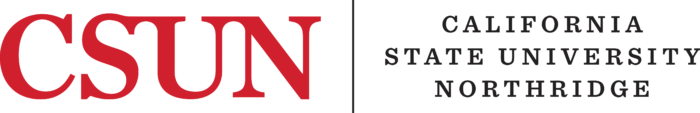 California State University, Northridge Logo text 2