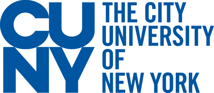 City University of New York Logo blue text