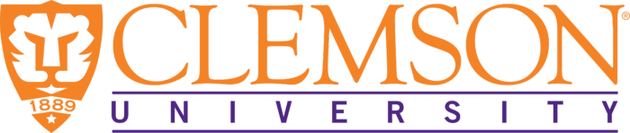 Clemson University Logo horizontally