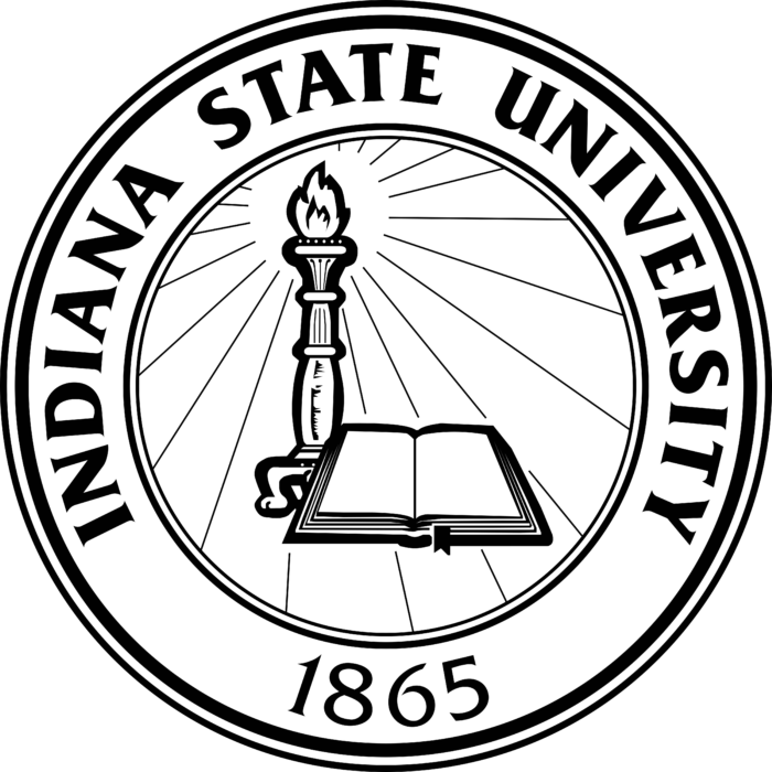 Indiana State University Logo black