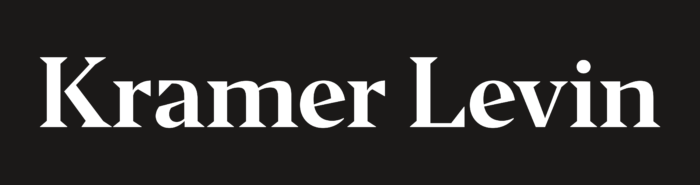 Kramer Levin Logo white text