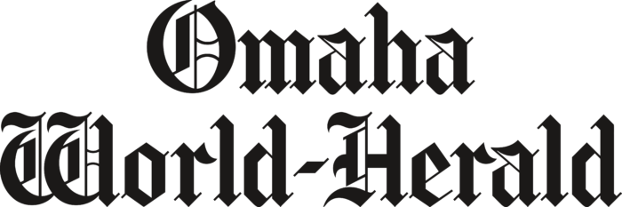 Omaha World Herald Logo black