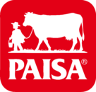 Paisa Logo red background