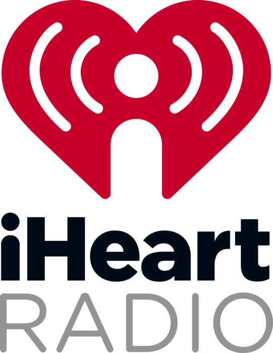 iHeartRadio Logo vertically